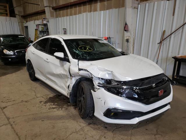 19XFC2E8XLE030601 - 2020 HONDA CIVIC SPOR WHITE photo 1