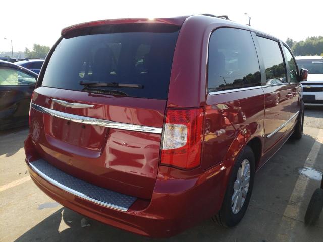 2C4RC1BG0ER396071 - 2014 CHRYSLER TOWN & COU RED photo 4