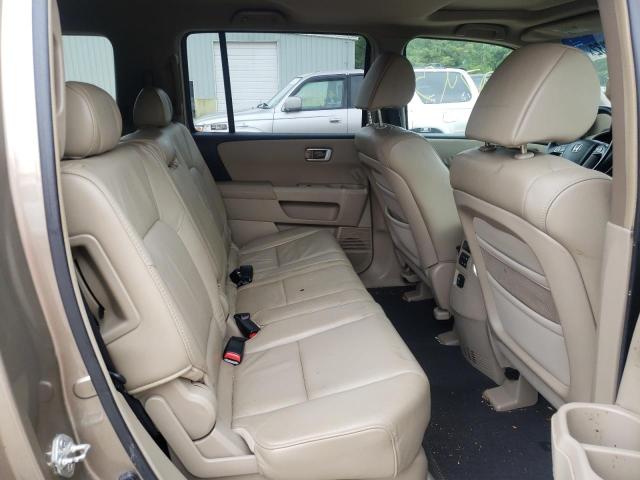 5FNYF48599B040181 - 2009 HONDA PILOT BEIGE photo 6