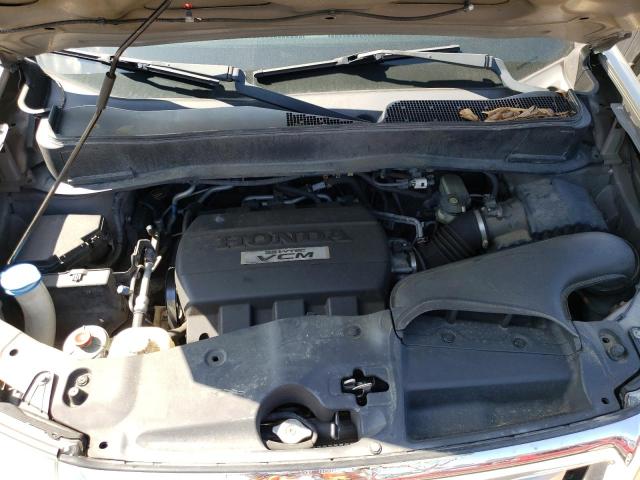 5FNYF48599B040181 - 2009 HONDA PILOT BEIGE photo 7