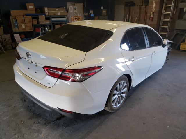 4T1C11AK7LU994414 - 2020 TOYOTA CAMRY LE WHITE photo 4