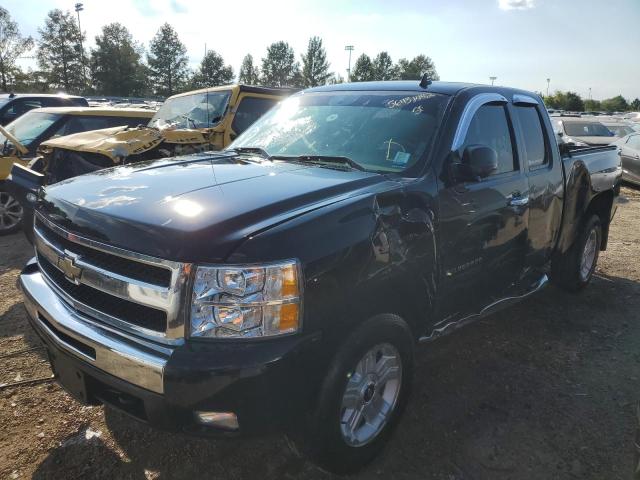 1GCRKSE32BZ423273 - 2011 CHEVROLET SILVERADO BLACK photo 2