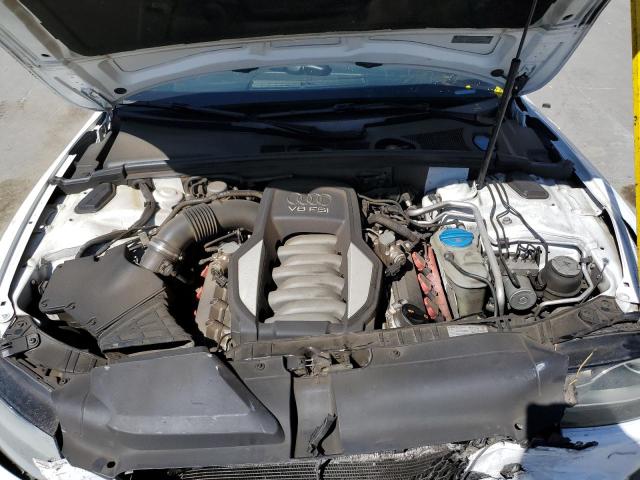 WAUVVAFR7CA003170 - 2012 AUDI S5 PRESTIG WHITE photo 7