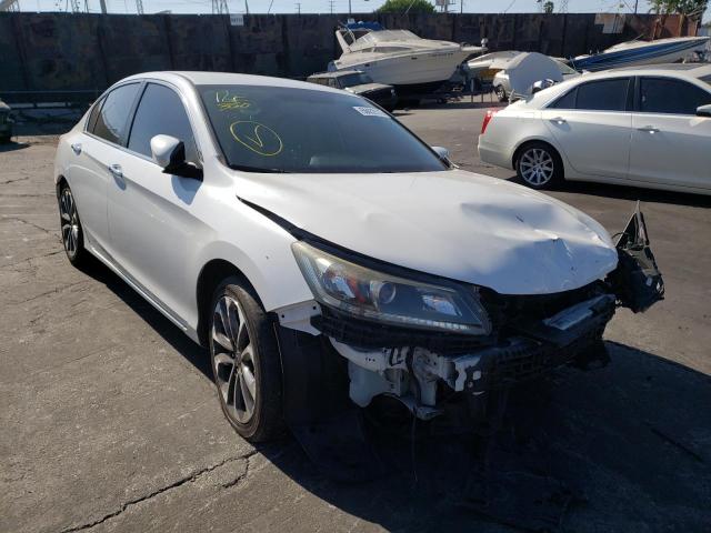 1HGCR2F57FA189364 - 2015 HONDA ACCORD SPO თეთრი ფოტო 1