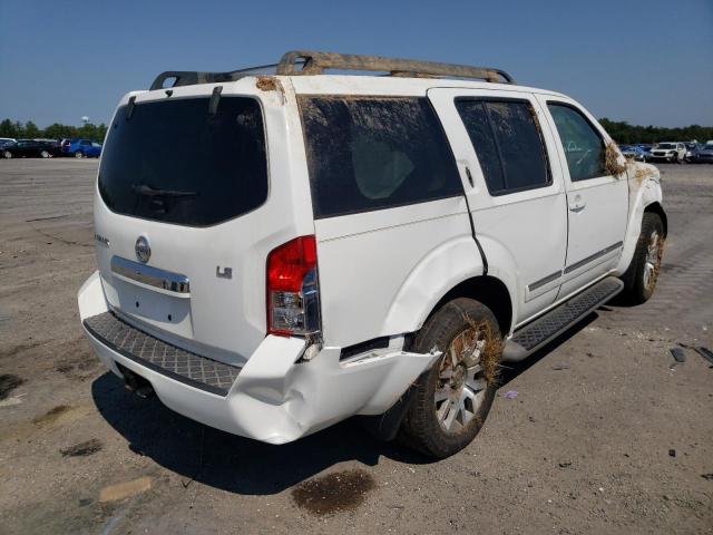 5N1AR1NB1BC626535 - 2011 NISSAN PATHFINDER WHITE photo 4