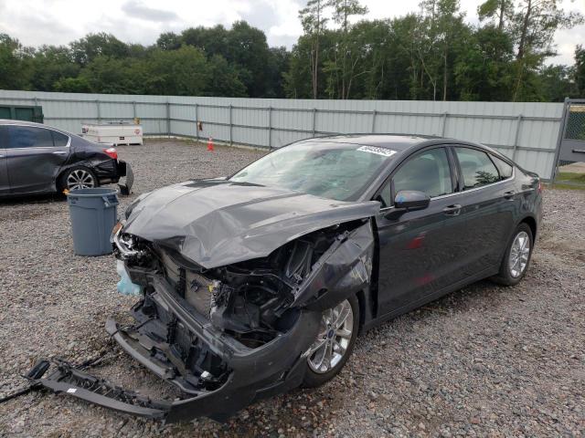 3FA6P0HD3LR122195 - 2020 FORD FUSION SE GRAY photo 2