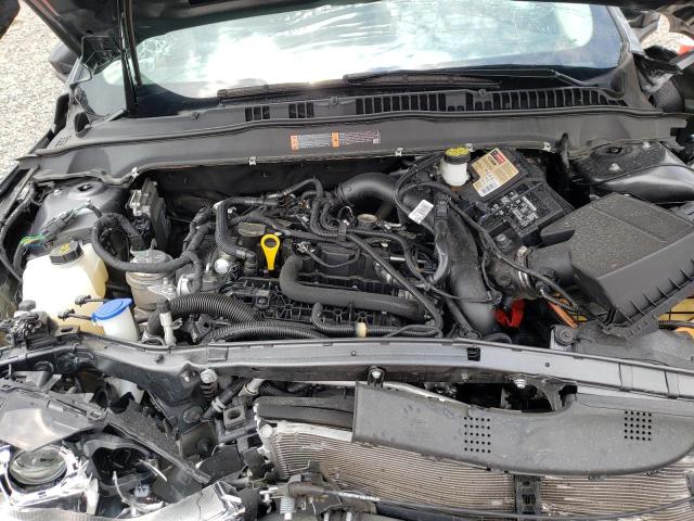 3FA6P0HD3LR122195 - 2020 FORD FUSION SE GRAY photo 7