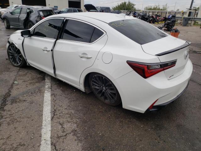 19UDE2F88NA009009 - 2022 ACURA ILX PREMIU WHITE photo 3