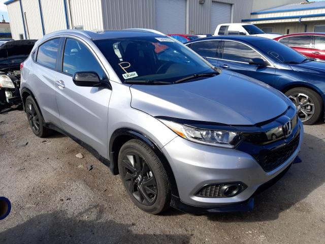 3CZRU5H13NM720915 - 2022 HONDA HR-V SPORT SILVER photo 1