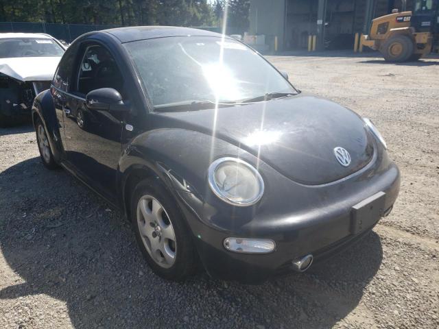 3VWED21C92M440729 - 2002 VOLKSWAGEN NEW BEETLE 黑色 照片 1