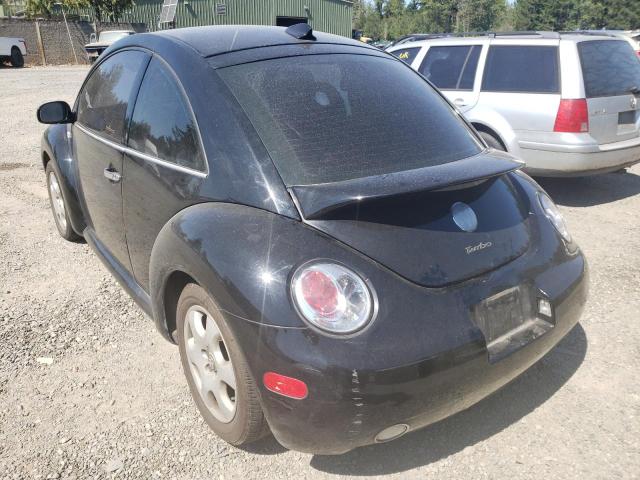 3VWED21C92M440729 - 2002 VOLKSWAGEN NEW BEETLE 黑色 照片 3