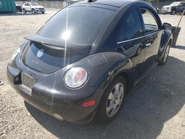 3VWED21C92M440729 - 2002 VOLKSWAGEN NEW BEETLE 黑色 照片 4