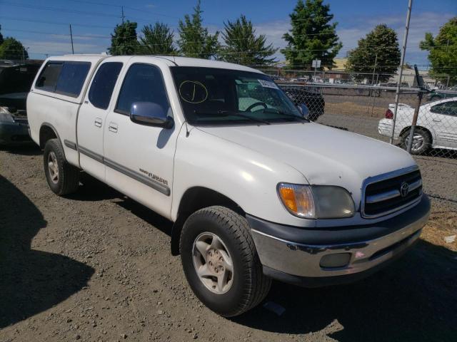 5TBBT4410YS023256 - 2000 TOYOTA TUNDRA ACC WHITE photo 1