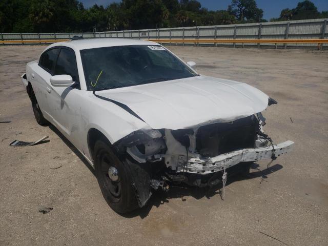 2C3CDXAT0KH568092 - 2019 DODGE CHARGER PO WHITE photo 1