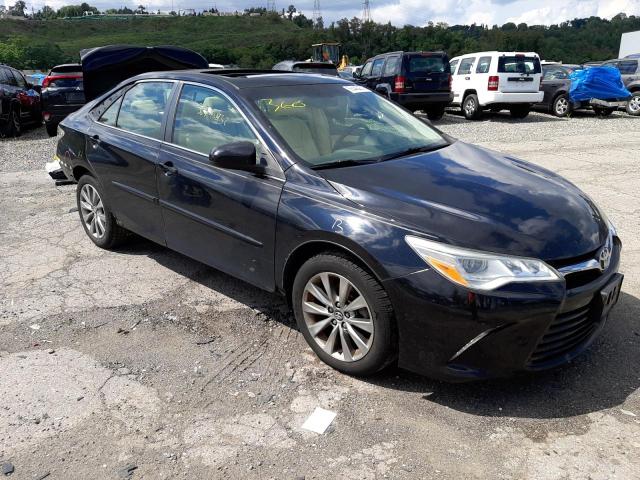 4T1BK1FK6GU575512 - 2016 TOYOTA CAMRY XSE BLACK photo 1