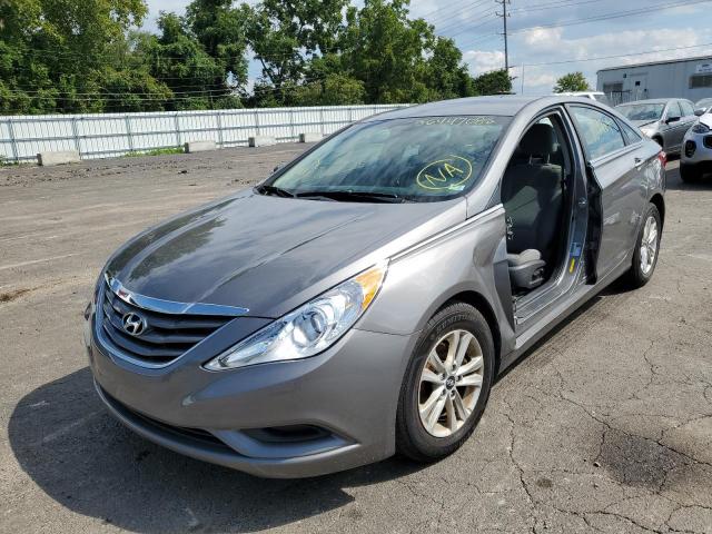 5NPEB4AC3CH446103 - 2012 HYUNDAI SONATA GLS GRAY photo 2