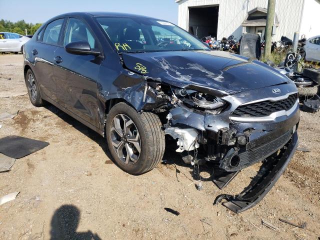 3KPF24AD1KE104469 - 2019 KIA FORTE FE CHARCOAL photo 1