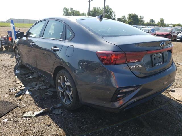 3KPF24AD1KE104469 - 2019 KIA FORTE FE CHARCOAL photo 3