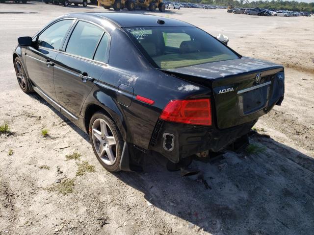 19UUA66266A060704 - 2006 ACURA 3.2TL BLACK photo 3