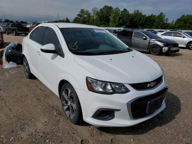 1G1JF5SB7H4115500 - 2017 CHEVROLET SONIC PREM WHITE photo 1