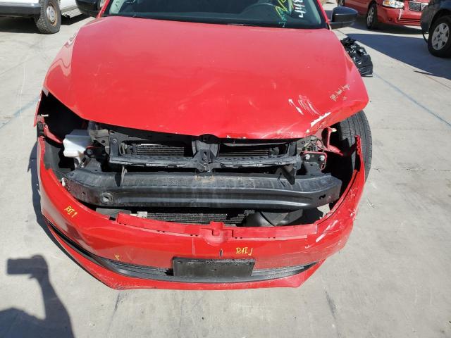 3VW2K7AJ4EM236770 - 2014 VOLKSWAGEN JETTA BASE RED photo 9