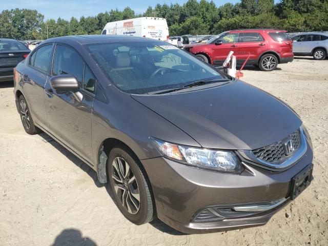 19XFB2F87FE006214 - 2015 HONDA CIVIC EX GRAY photo 1