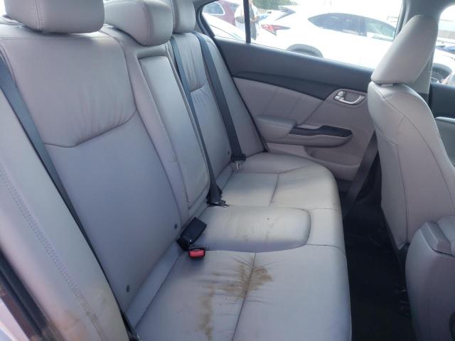 19XFB2F97FE213095 - 2015 HONDA CIVIC EXL فضي صورة 6