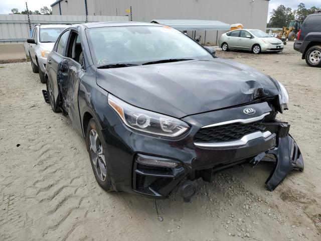 3KPF24ADXKE130374 - 2019 KIA FORTE FE BLACK photo 1