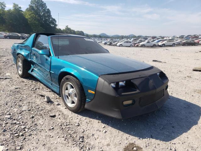 1G1FP23E2ML160161 - 1991 CHEVROLET CAMARO RS TURQUOISE photo 1