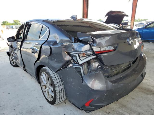 19UDE2F3XLA004329 - 2020 ACURA ILX GRAY photo 3