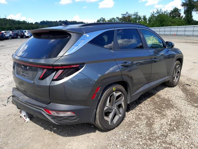 5NMJC3AE9NH092269 - 2022 HYUNDAI TUCSON SEL GRAY photo 4