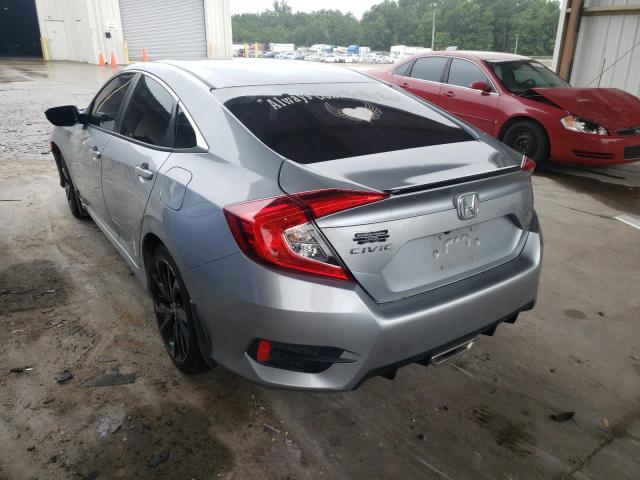 2HGFC2F86LH551030 - 2020 HONDA CIVIC SPOR GRAY photo 3