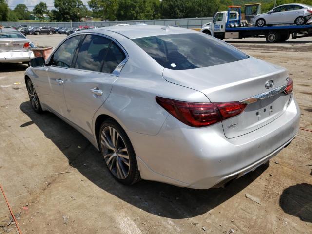 JN1EV7AR1LM251154 - 2020 INFINITI Q50 PURE SILVER photo 3