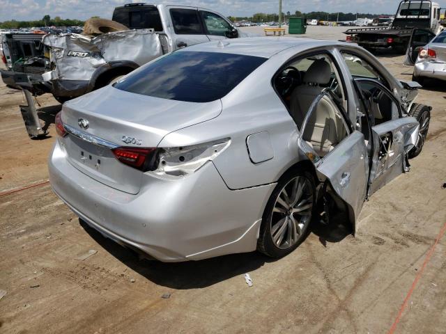 JN1EV7AR1LM251154 - 2020 INFINITI Q50 PURE SILVER photo 4