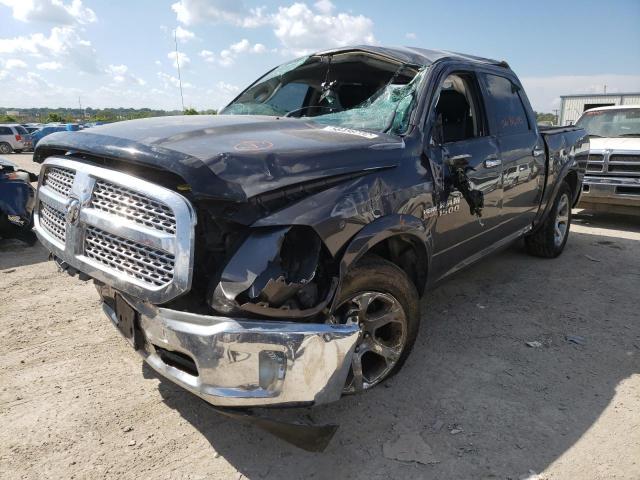 1C6RR7NT0ES459735 - 2014 RAM 1500 LARAM GRAY photo 2