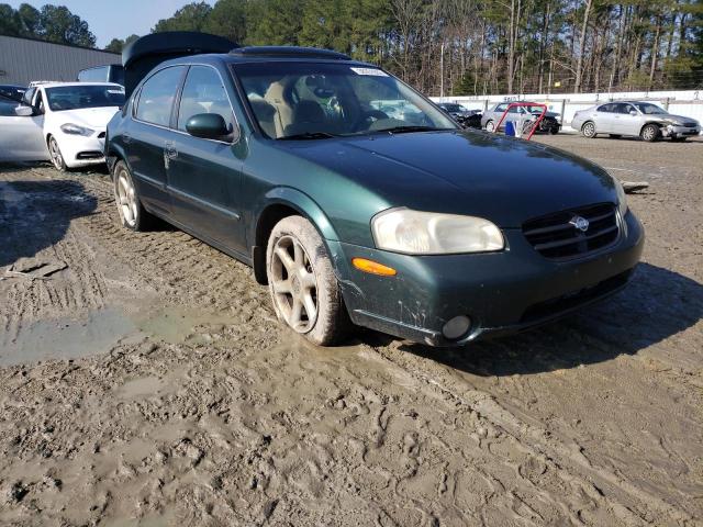 JN1CA31D8YT529478 - 2000 NISSAN MAXIMA GLE GREEN photo 1