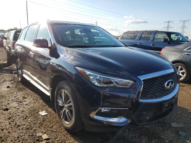 5N1DL0MM6KC549088 - 2019 INFINITI QX60 LUXE BLUE photo 1