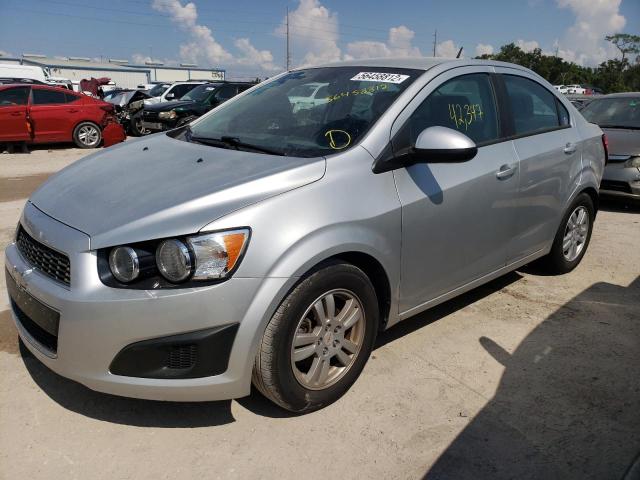 1G1JA5SH2C4150120 - 2012 CHEVROLET SONIC LS SILVER photo 2