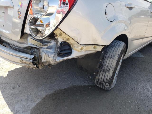 1G1JA5SH2C4150120 - 2012 CHEVROLET SONIC LS SILVER photo 9