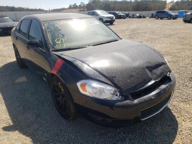 2G1WD58C681265573 - 2008 CHEVROLET IMPALA SUP შავი ფოტო 1