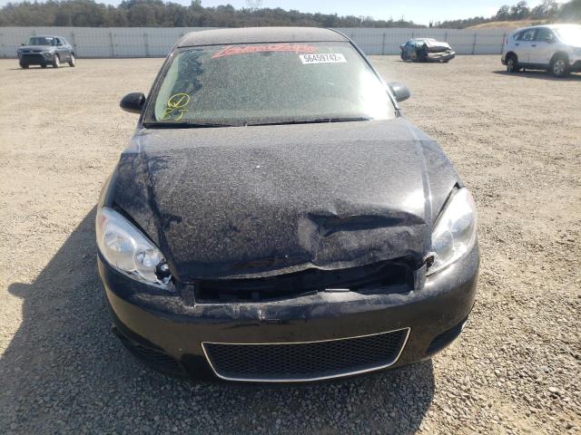 2G1WD58C681265573 - 2008 CHEVROLET IMPALA SUP შავი ფოტო 9