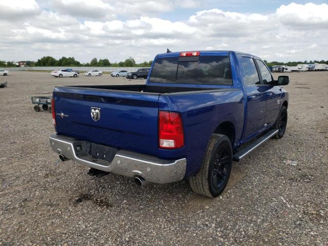 1C6RR6LT8JS200160 - 2018 RAM 1500 SLT BLUE photo 4