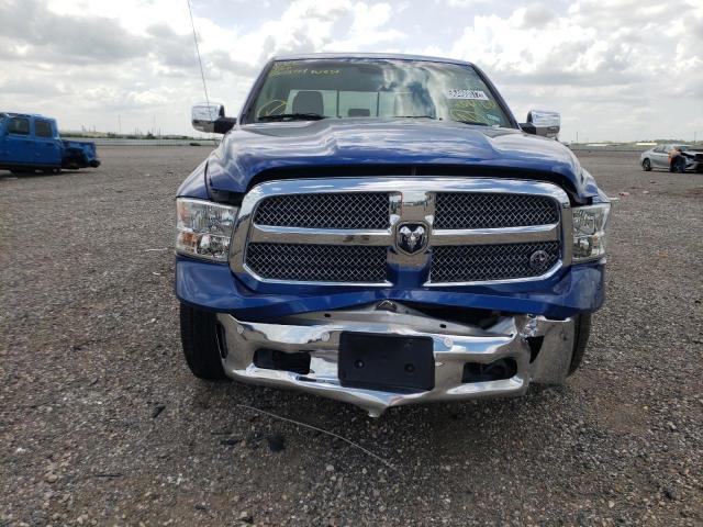 1C6RR6LT8JS200160 - 2018 RAM 1500 SLT BLUE photo 9