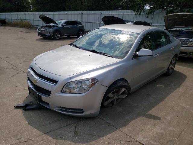 1G1ZC5E17BF234206 - 2011 CHEVROLET MALIBU 1LT ვერცხლისფერი ფოტო 2