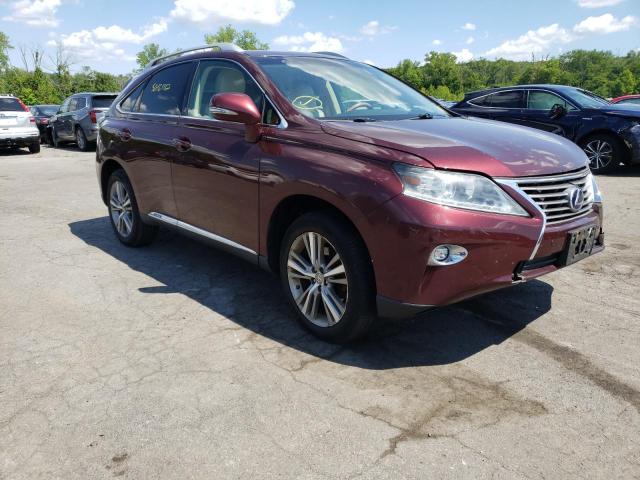 2T2BC1BA9FC002089 - 2015 LEXUS RX 450H BURGUNDY photo 1