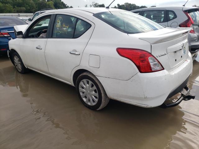 3N1CN7APXHL860492 - 2017 NISSAN VERSA S WHITE photo 3