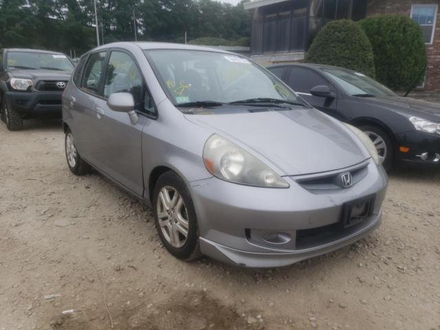 JHMGD38677S028839 - 2007 HONDA FIT S SILVER photo 1