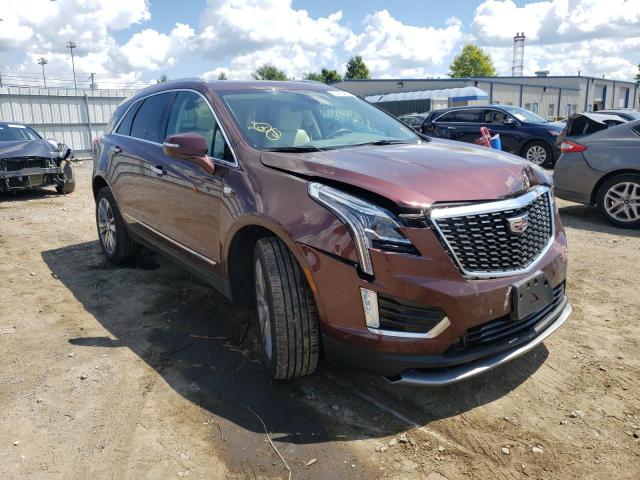 1GYKNDR44NZ123840 - 2022 CADILLAC XT5 PREMIU MAROON photo 1