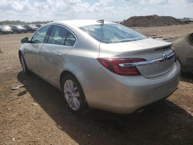 2G4GK5EX3G9128739 - 2016 BUICK REGAL BEIGE photo 3