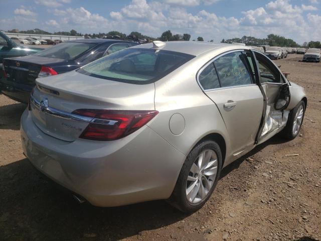 2G4GK5EX3G9128739 - 2016 BUICK REGAL BEIGE photo 4